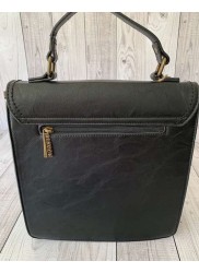 Vivace Black Windpomp Structured Handbag