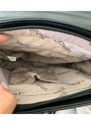 Vivace Black Windpomp Structured Handbag