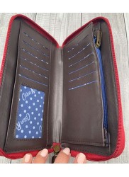 Cotton Road Red Polka Cellphone Wallet