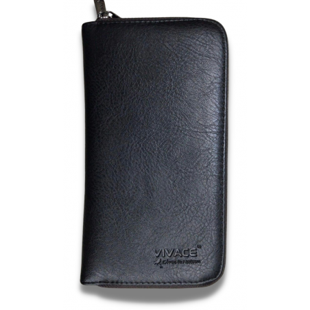 Vivace Imitation Leather Wallet - Black