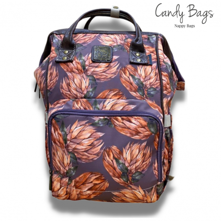 Cotton Road Brown Proteas Nappy Backpack