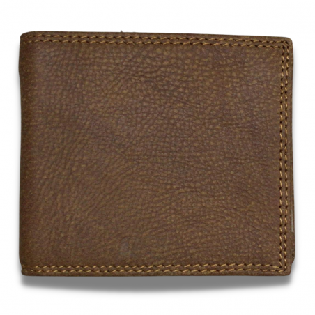 Vivace Genuine Leather Wallet - Mid Brown