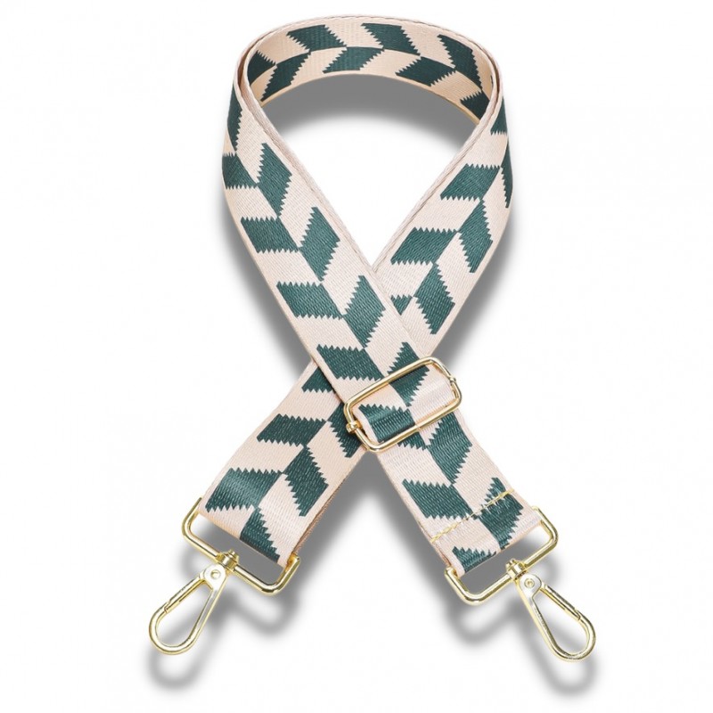 Bag Strap Green Checkered Dovetail