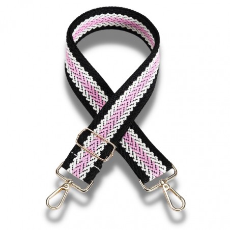 Bag Strap - Heliotrope Stripe