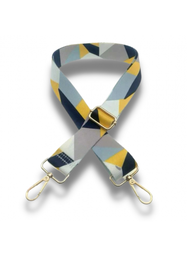 Strap - Yellow and Blue Geometric