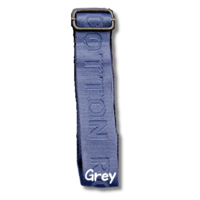 Cotton Road Handbag Strap - Grey