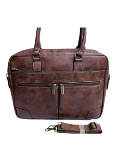 Cotton Road Laptop Bag - Brown
