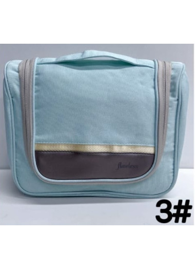 Cotton Road Hanging Toiletry Bag - Blue