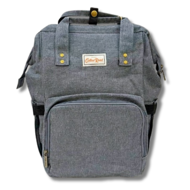 Cotton Road Nappy Bag Backpack - Grey
