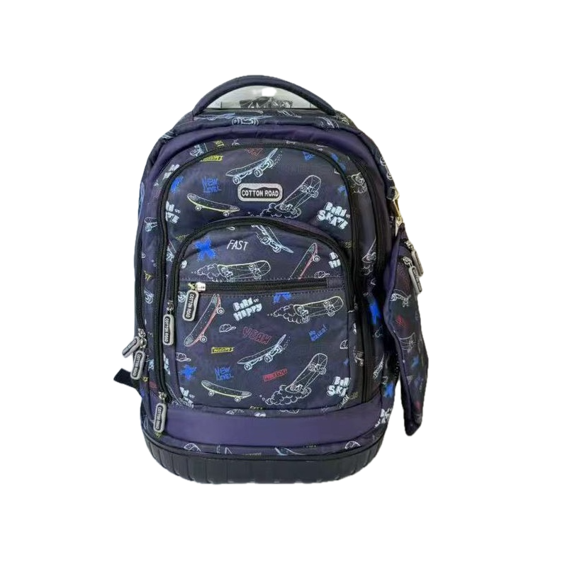 Cotton Road Kids Trolley Backpack with Pencil Bag
