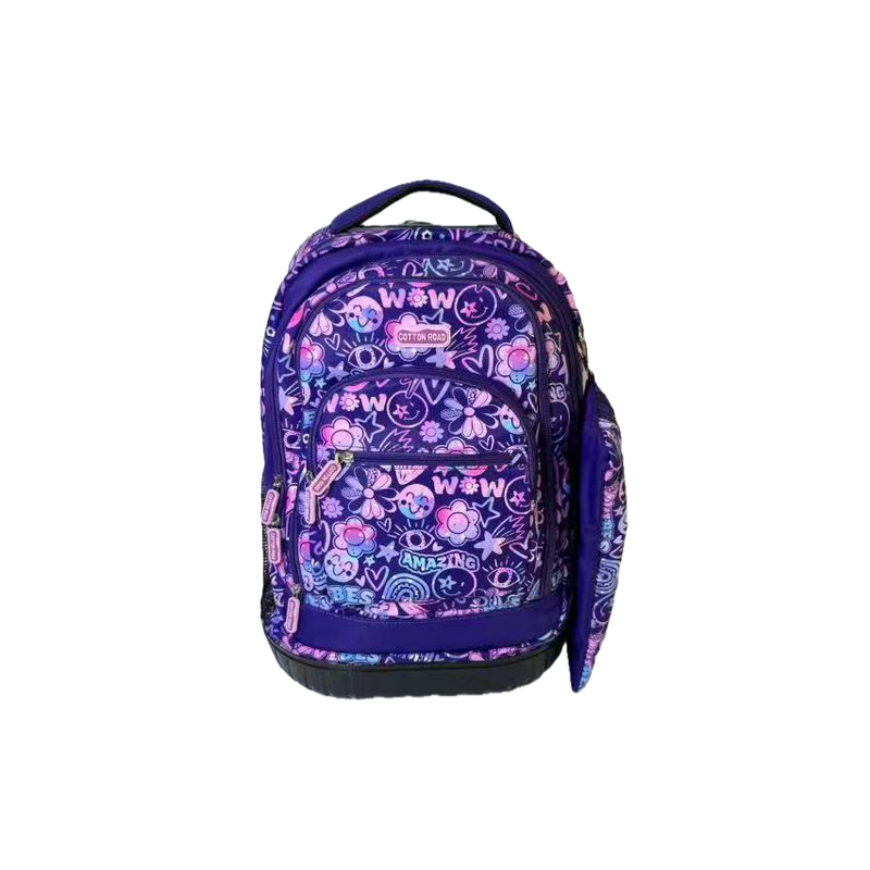 Cotton Road Kids Trolley Backpack with Pencil Bag