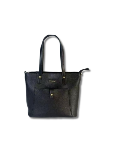 Cotton Road Front Tote Handbag - Black