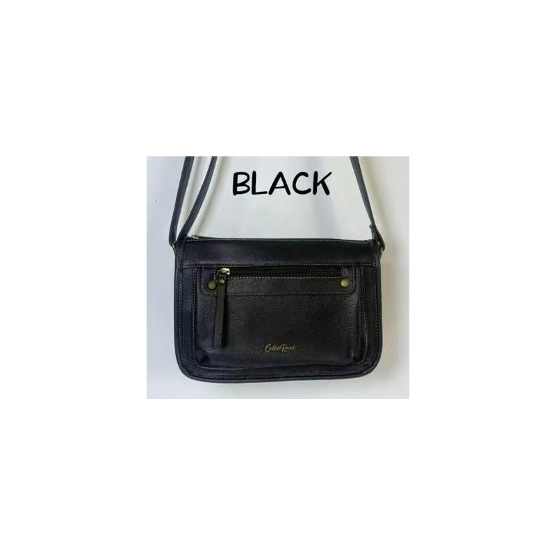 Cotton Road Front Pocket Slingbag - Black